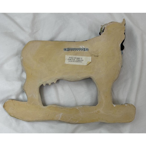 June Sears For J II Designs California ~ Holstein Cow Wall Hanging Decor ~ USA - Picture 4 of 11